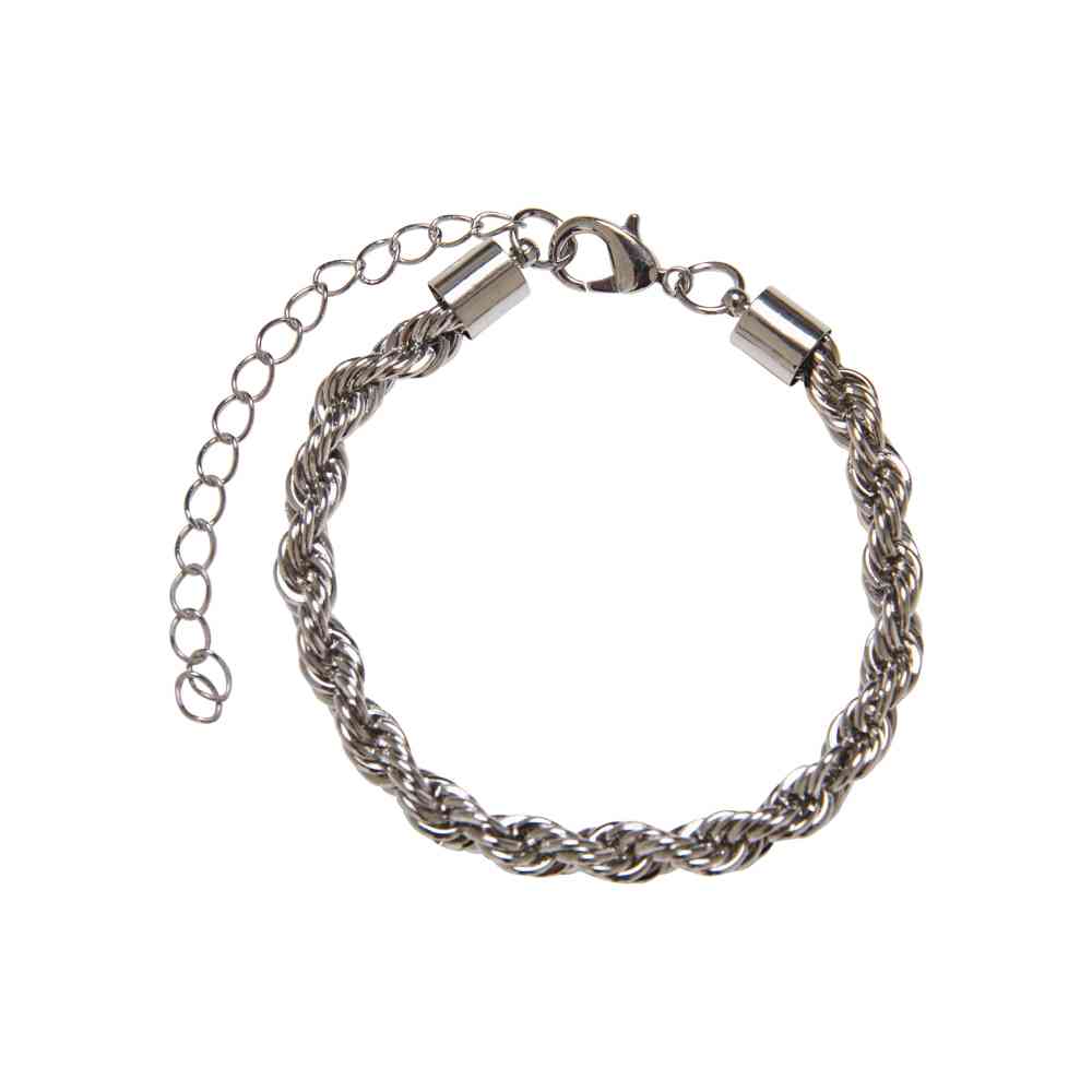 Urban Classics - Charon Intertwine Armband - Silberfarben